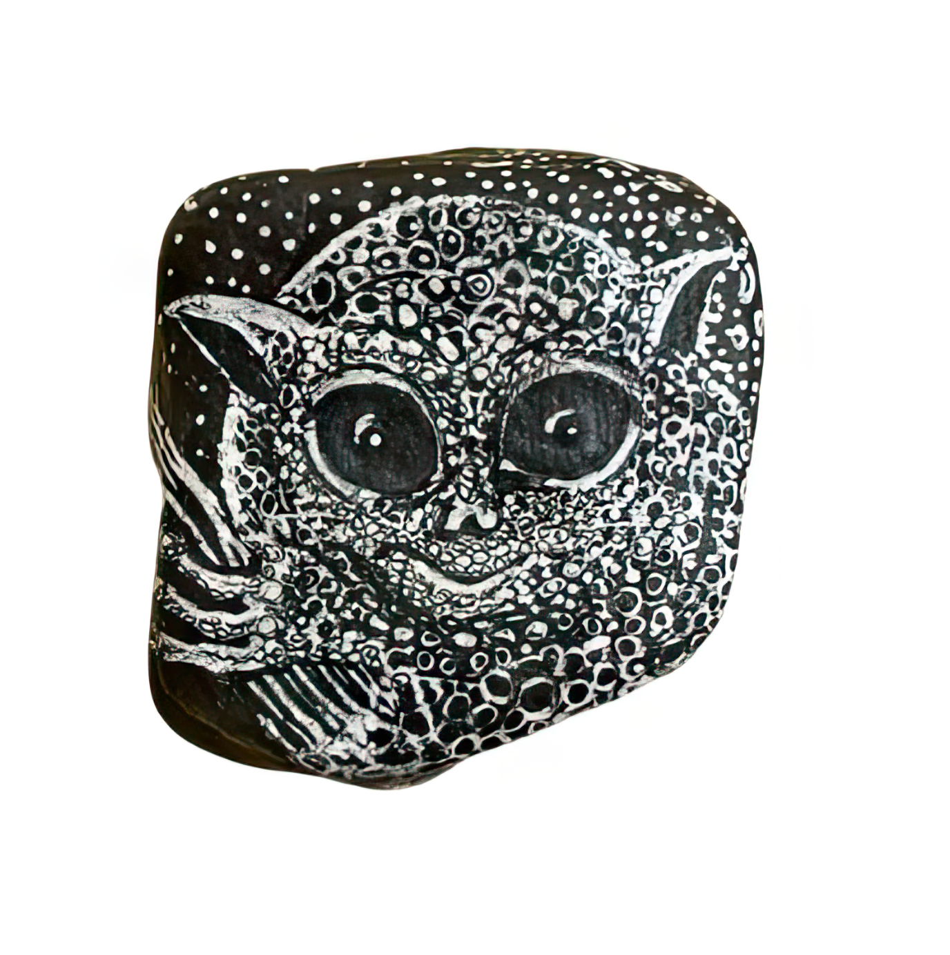 Tarsier Black and White Art Stone