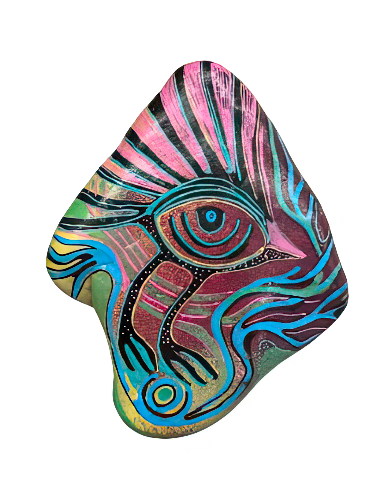 Peacock Color Stone