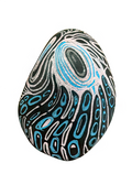 Blue Animal Art Stone