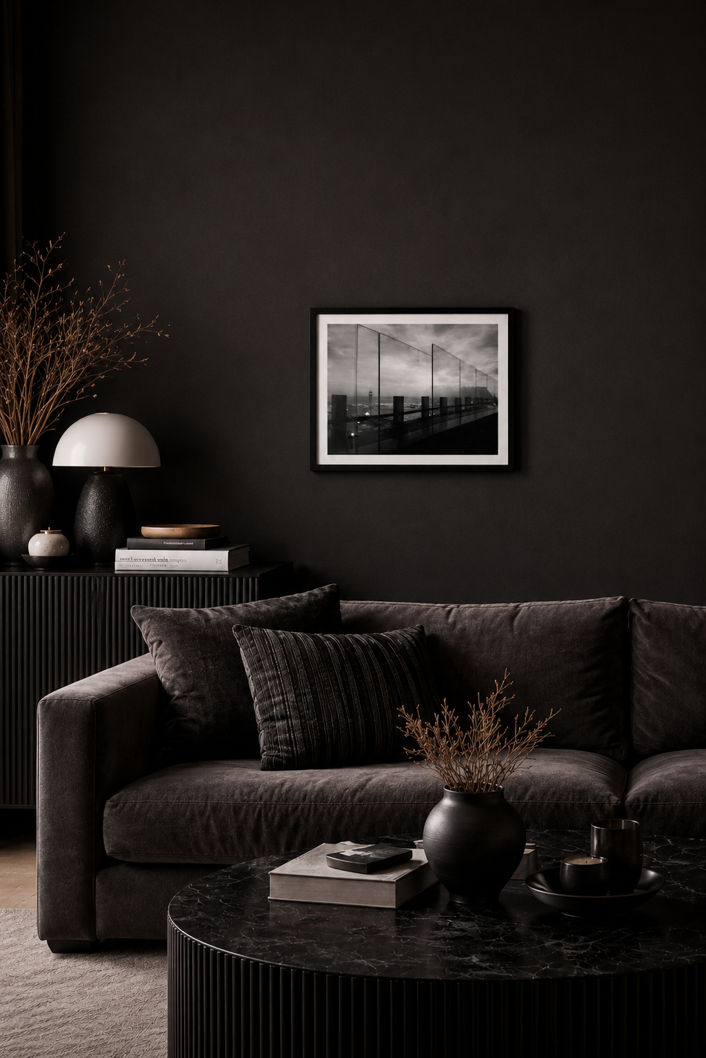 Delphine Dumas Dark Painting