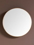 Large copper mirror