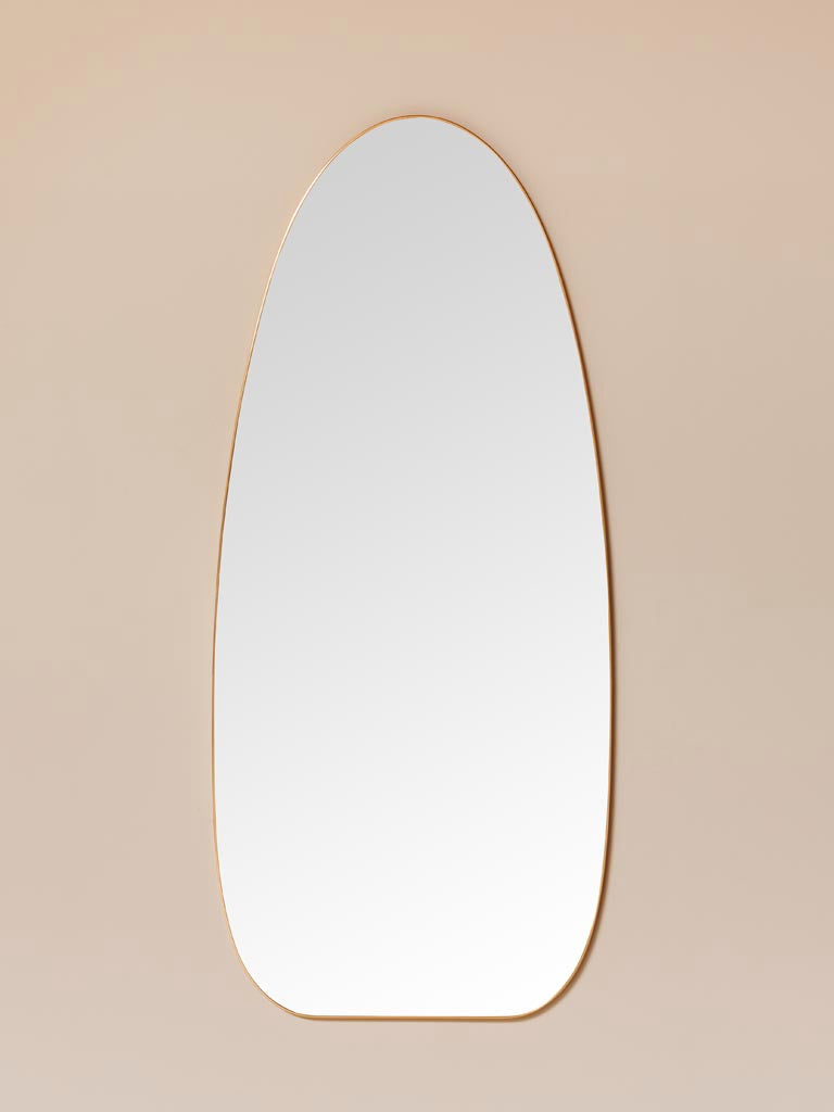 Noa Mirror with golden edge