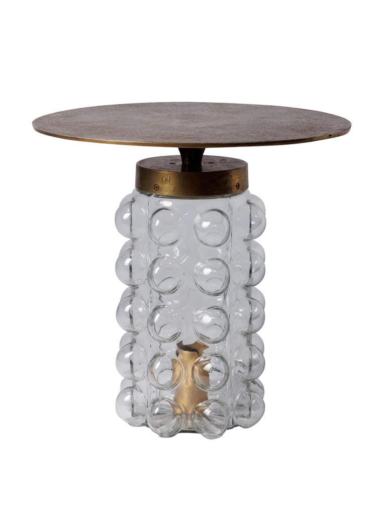Illuminated side table Mirobola