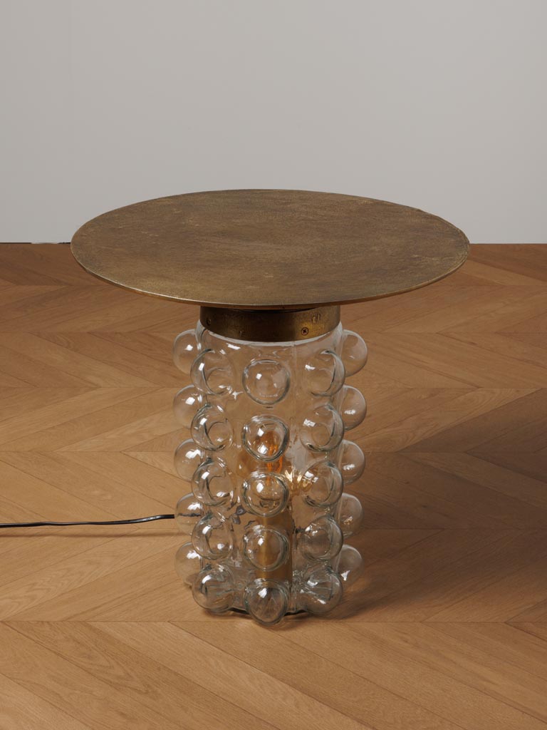 Illuminated side table Mirobola