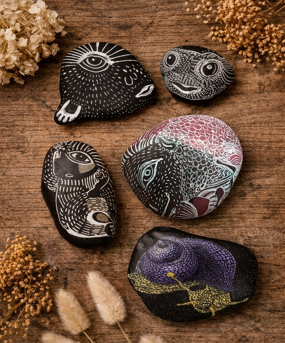 Brown Animal Stone